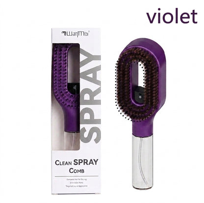 Brosse Démêlante Spray 2-en-1 pour des cheveux lisses et brillants en 2 Minutes
