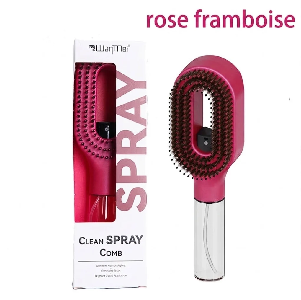 Brosse Démêlante Spray 2-en-1 pour des cheveux lisses et brillants en 2 Minutes